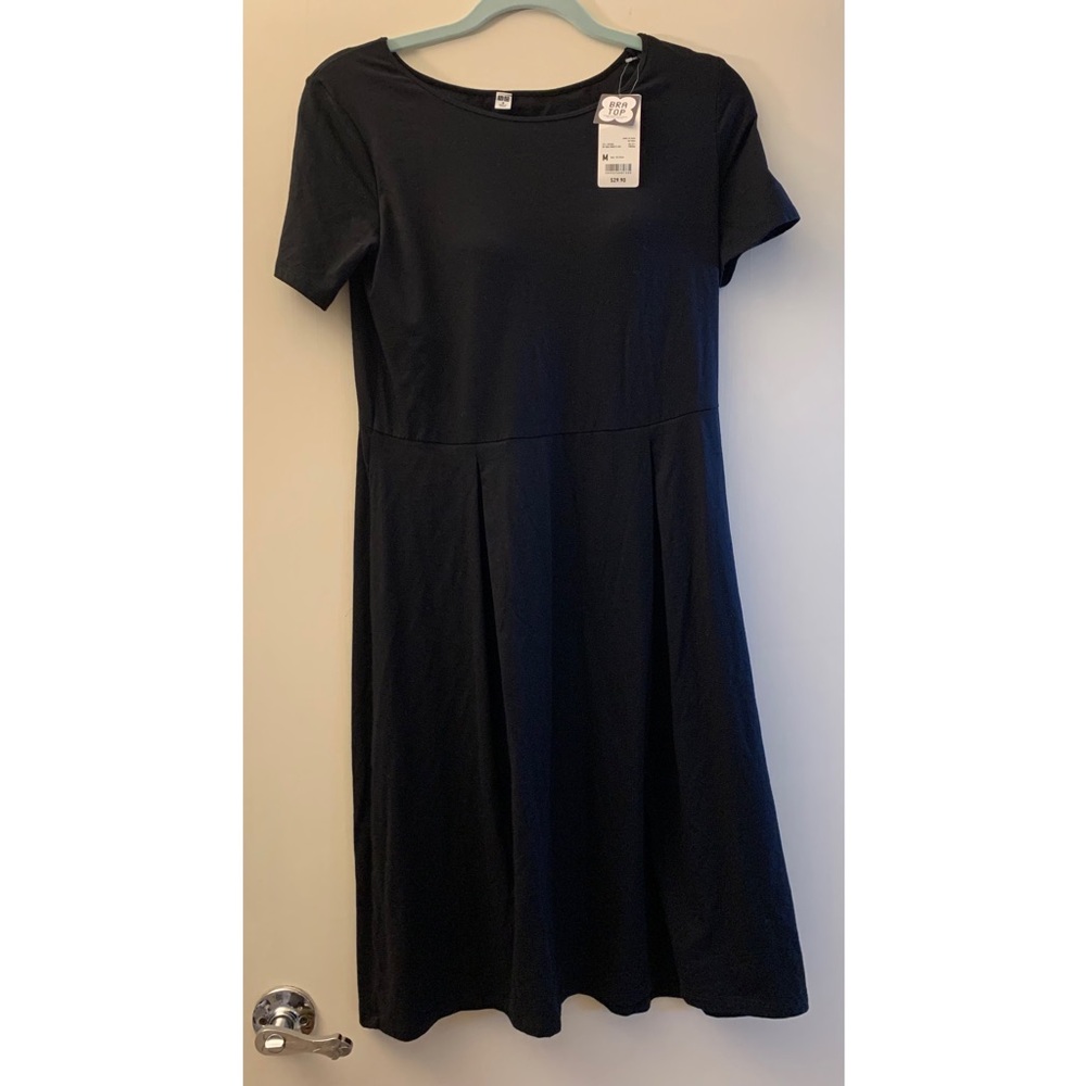 NWT Black Uniqlo Dress